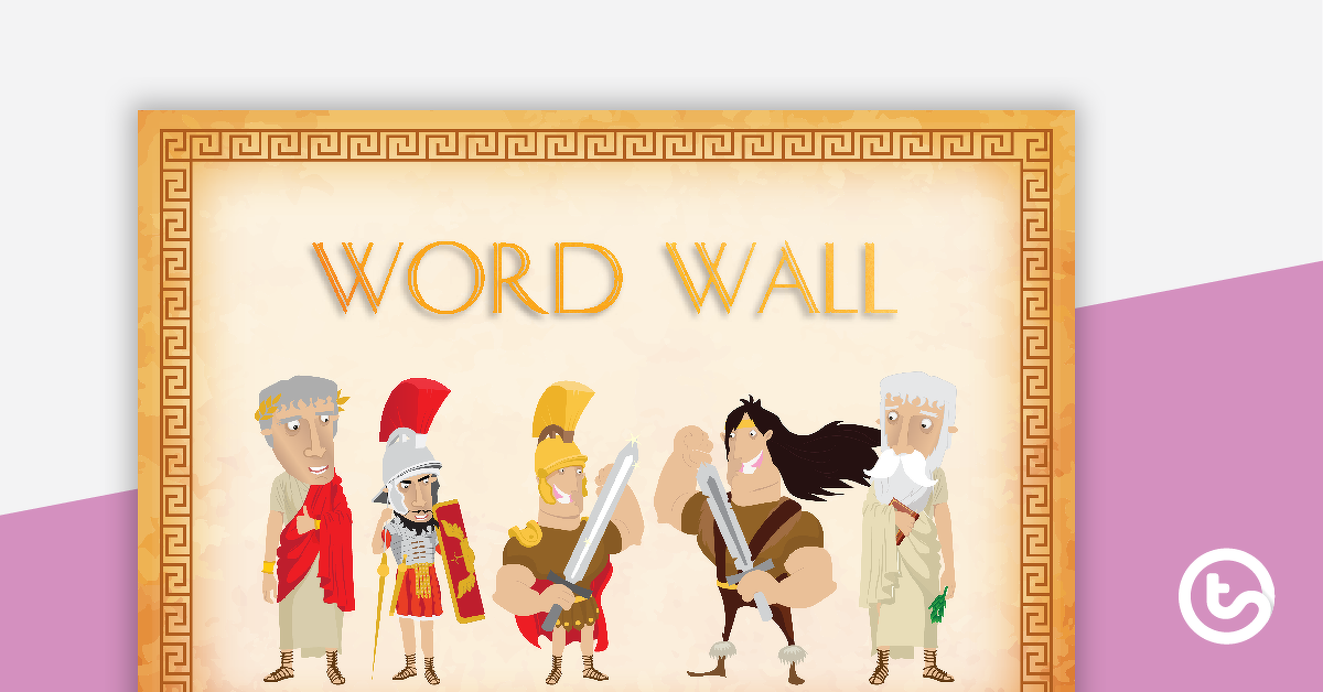 Preview image for Ancient Rome - Word Wall Vocabulary - teaching resource