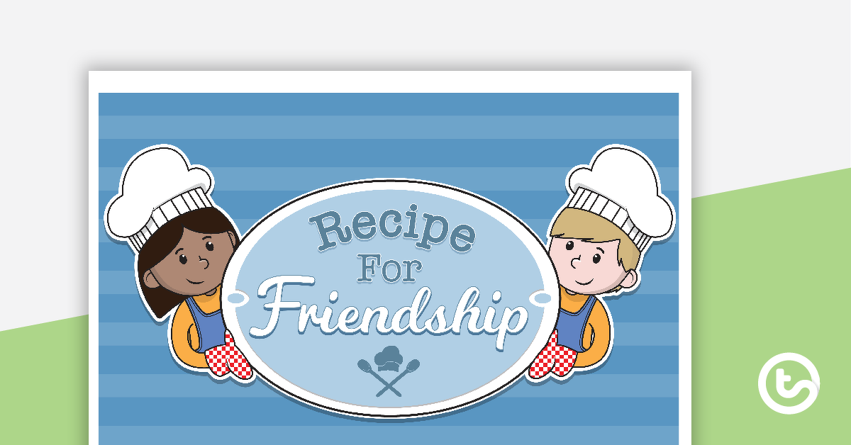 Preview image for 'Recipe for Friendship' Activity - teaching resource