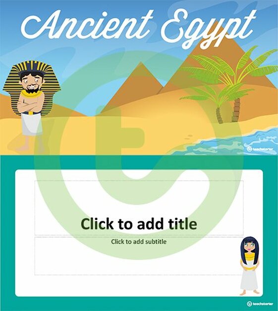 预览图像古埃及- PowerPoint模板-教学资源