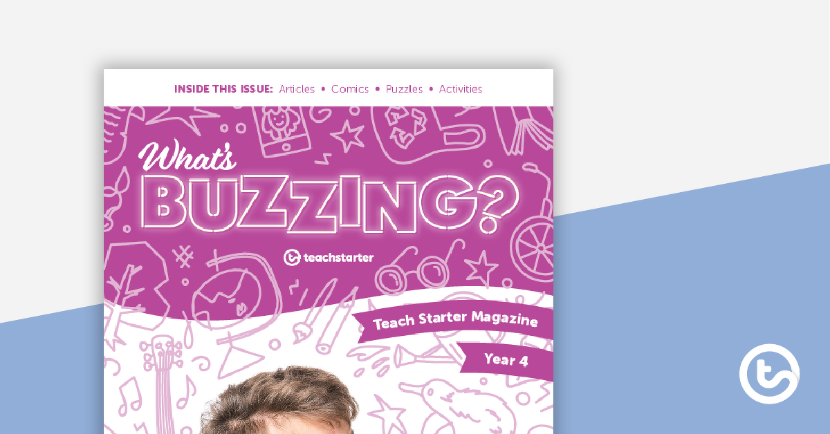 Image of Year 4 Magazine - What's Buzzing? (Issue 1)