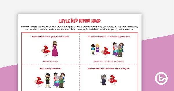 预览图像小红帽冻结框架-任务卡-教学资源