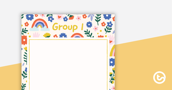 Preview image for Affirmations – Grouping Posters - teaching resource
