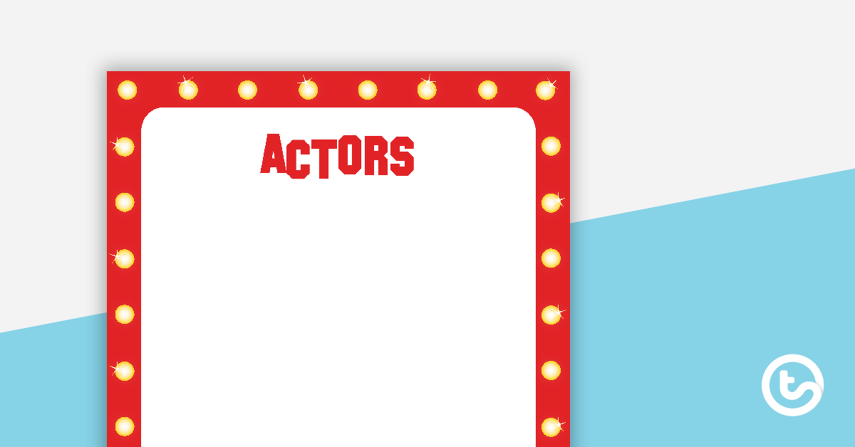 Preview image for Hollywood - Grouping Posters - teaching resource