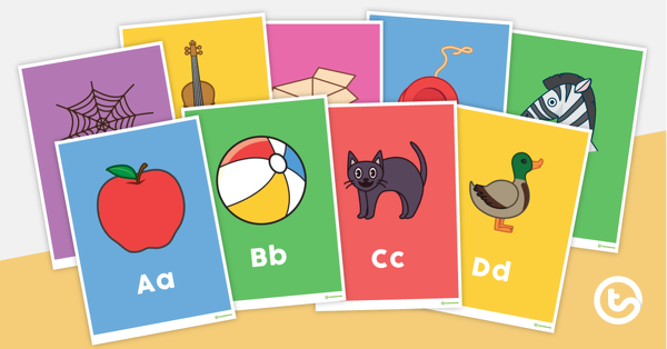 Preview image for Alphabet Posters - teaching resource