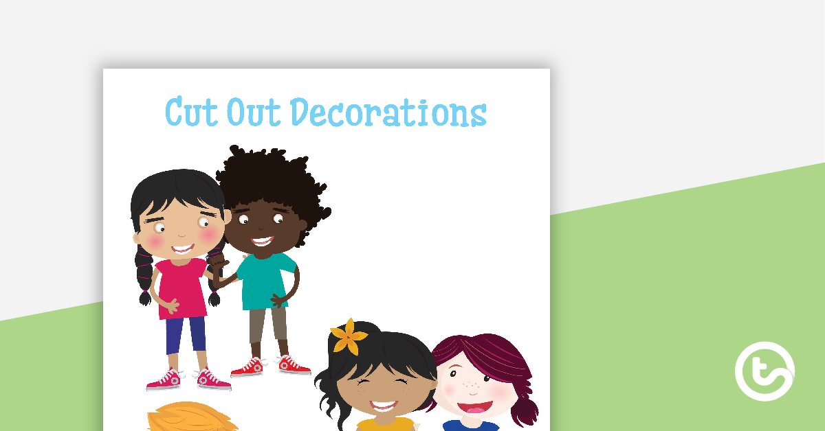 Preview image for Good Friends - Cut Out Decorations - teaching resource