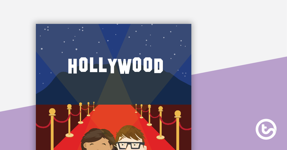 Preview image for Hollywood - Title Poster - teaching resource