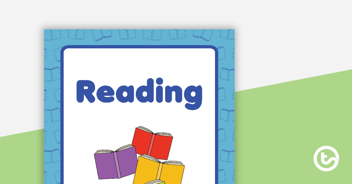 Reading Groups Book Cover - Version 2 - %%sitename%% | Teach Starter