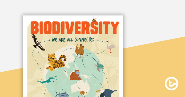 生物多样性海报的预览图像 - 教学资源