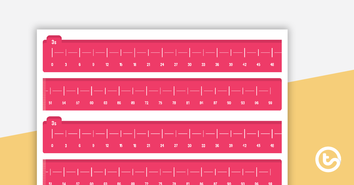 number lines teaching resources teach starter