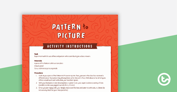 Thumbnail of Pattern to Picture Activity - teaching resource