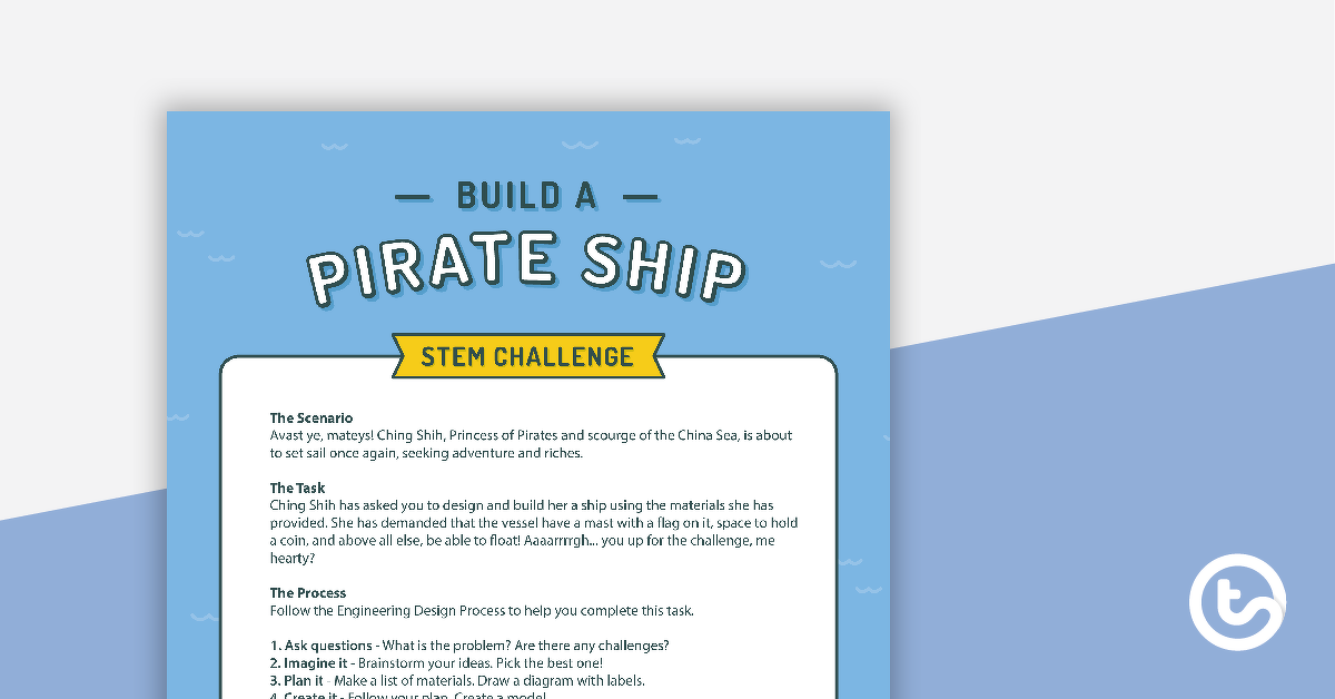 预览图像建立海盗船赛挑战 - 中年 - 教学资源