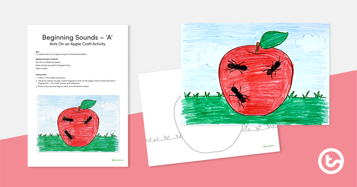 Preview image for Beginning Sound Craft – A – Ants On an Apple - teaching resource