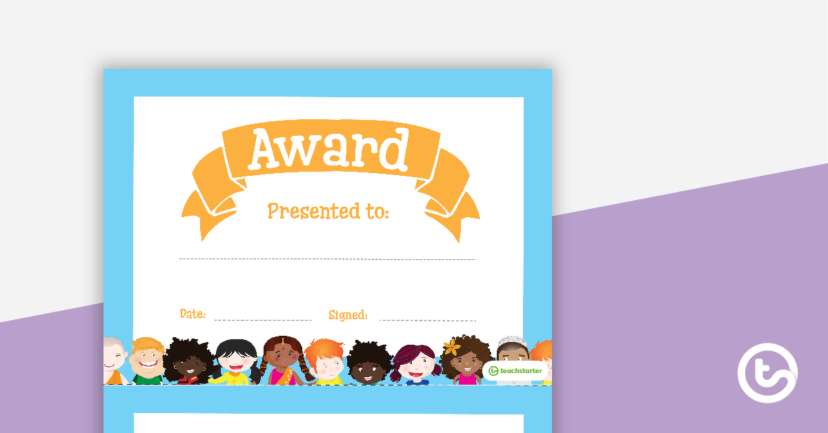 Preview image for Good Friends - Award - teaching resource