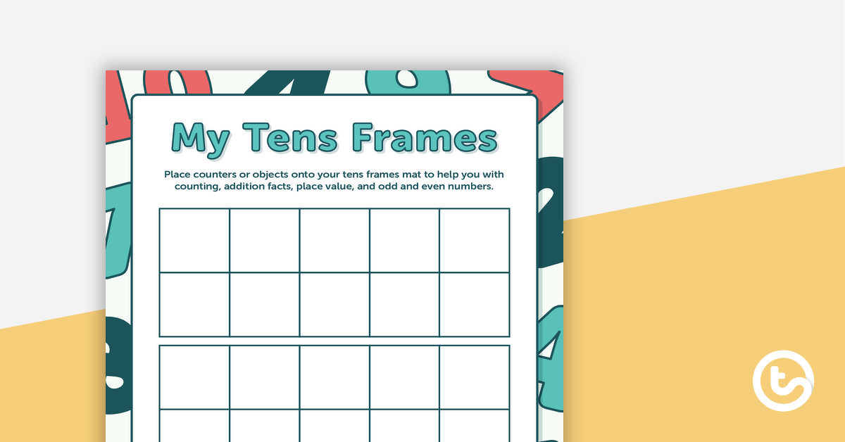 预览我的Tens框架 - 模板 - 教学资源