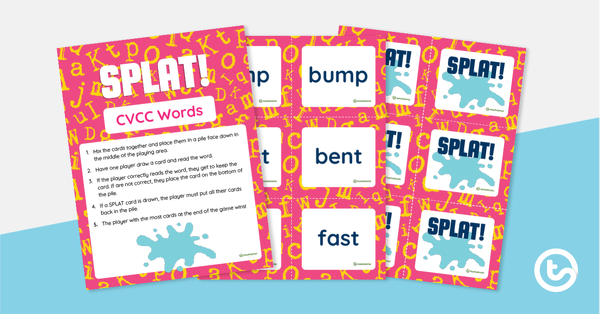 预览映像splat！CVCC Word游戏 - 教学资源