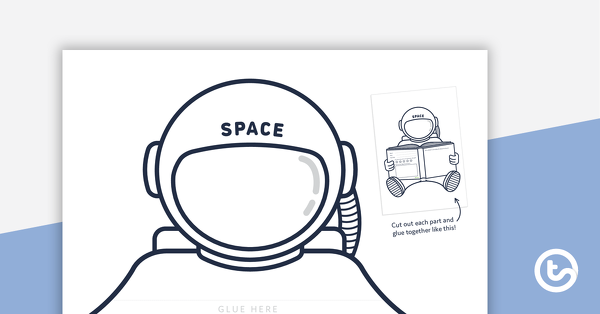宇航员书报告模板的缩略图-教学资源
