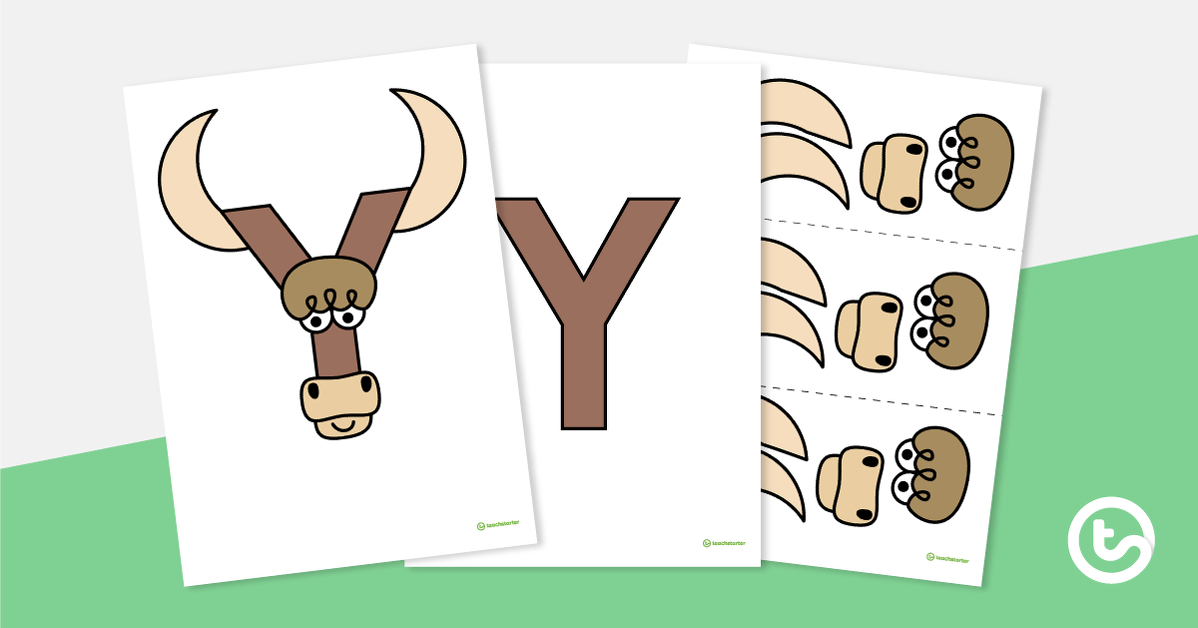 预览图像信工艺活动vity - ‘Y’ is For Yak - teaching resource
