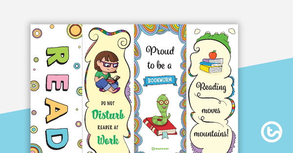 Thumbnail of Reading-Inspired Bookmarks - teaching resource