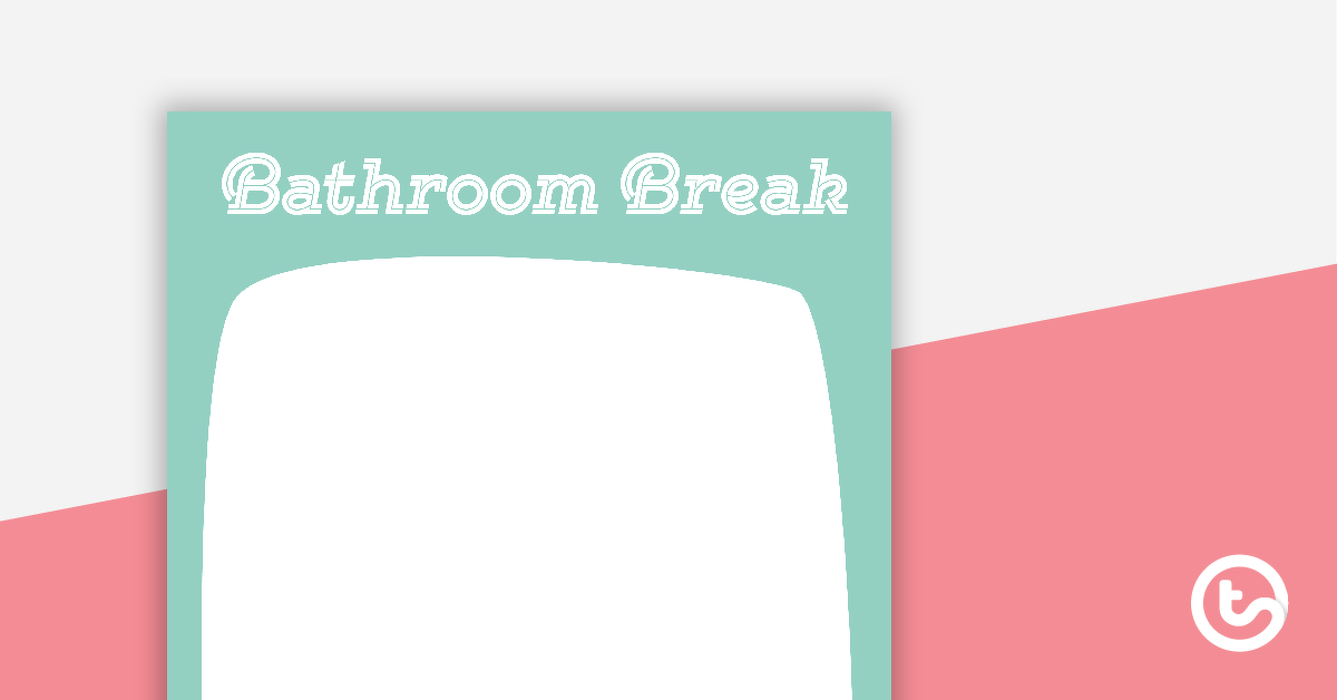 Preview image for Owls - Bathroom Break Poster - teaching resource
