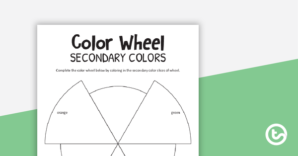 Primary, Secondary, Warm, and Cool Color Worksheets的缩略图-教学资源
