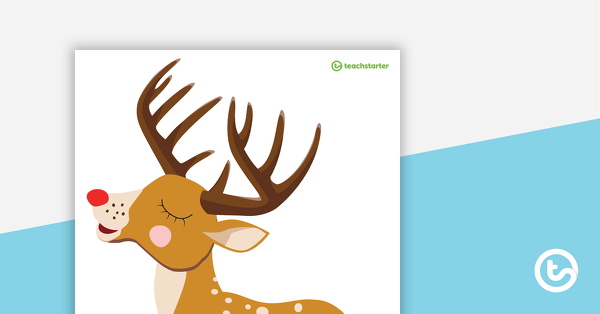 Preview image for Pin the Nose on Rudolph - Class Game - teaching resource