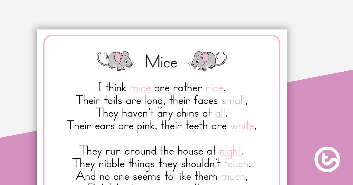 我认为老鼠的预览图像很漂亮 - 海报和切割页面 - 教学资源
