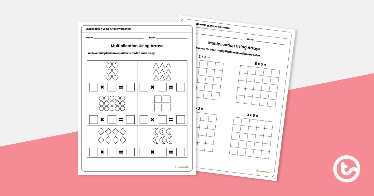 multiplication teaching resources teach starter