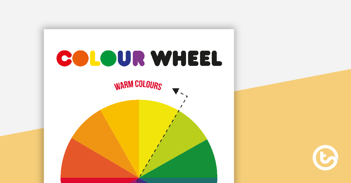 12件色轮和颜色理论的预览图像 - 教学资源