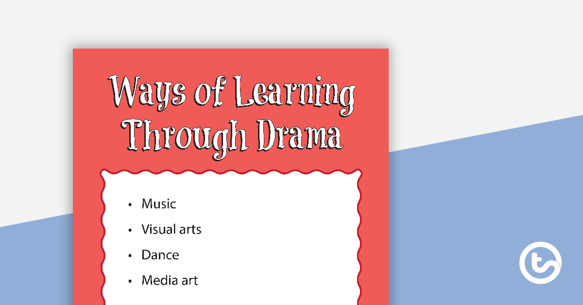 预览图像学习通过戏剧海报——教学资源