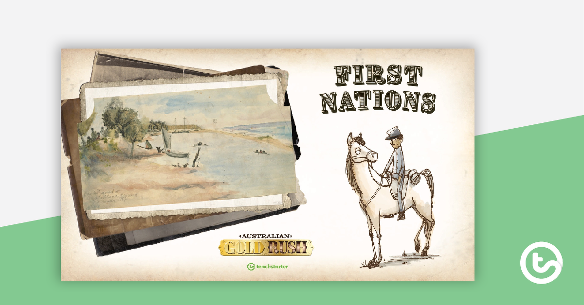 澳大利亚淘金热的预览图片:“第一民族”——教学演示教学资源