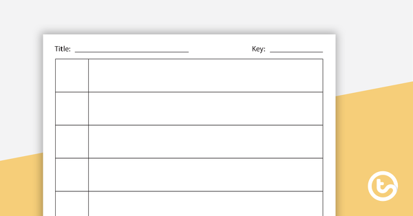 Picture Graph Templates Teach Starter