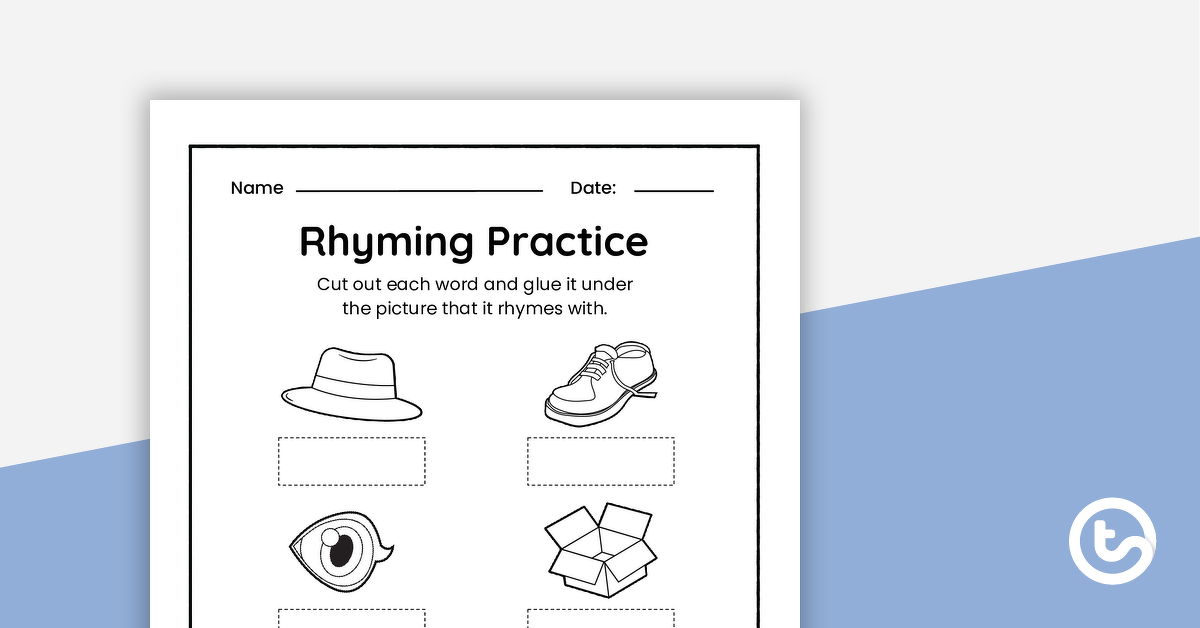 rhyming words teaching resources teach starter