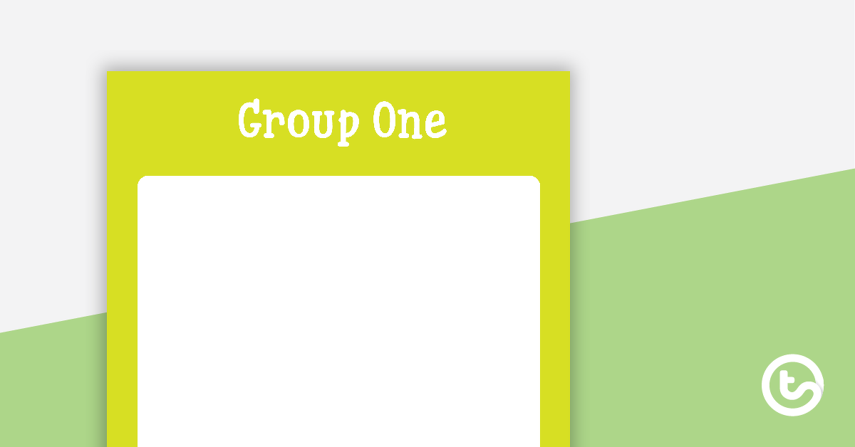 Preview image for Good Friends - Grouping Posters - teaching resource