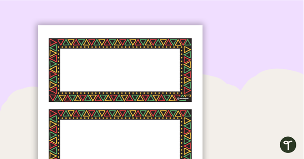 Preview image for Black History Word Wall Cards - teaching resource
