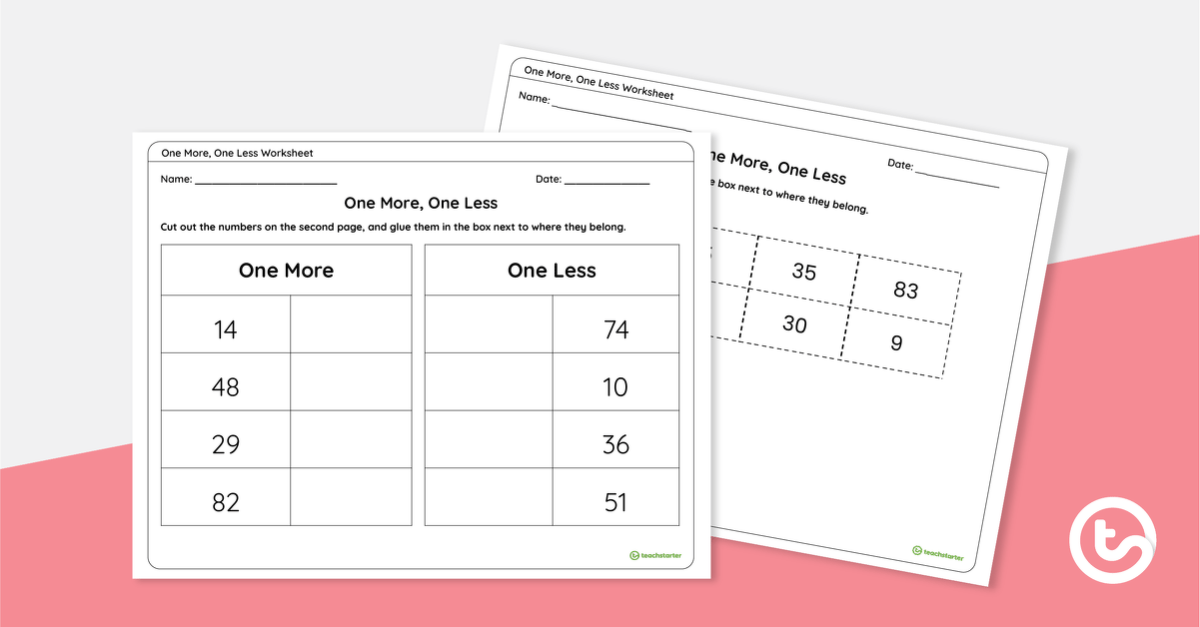 know number names and the count sequence teach starter