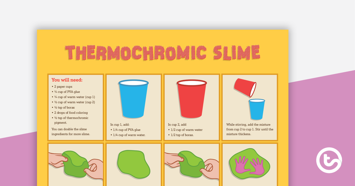 Preview image for Thermochromic Slime - teaching resource