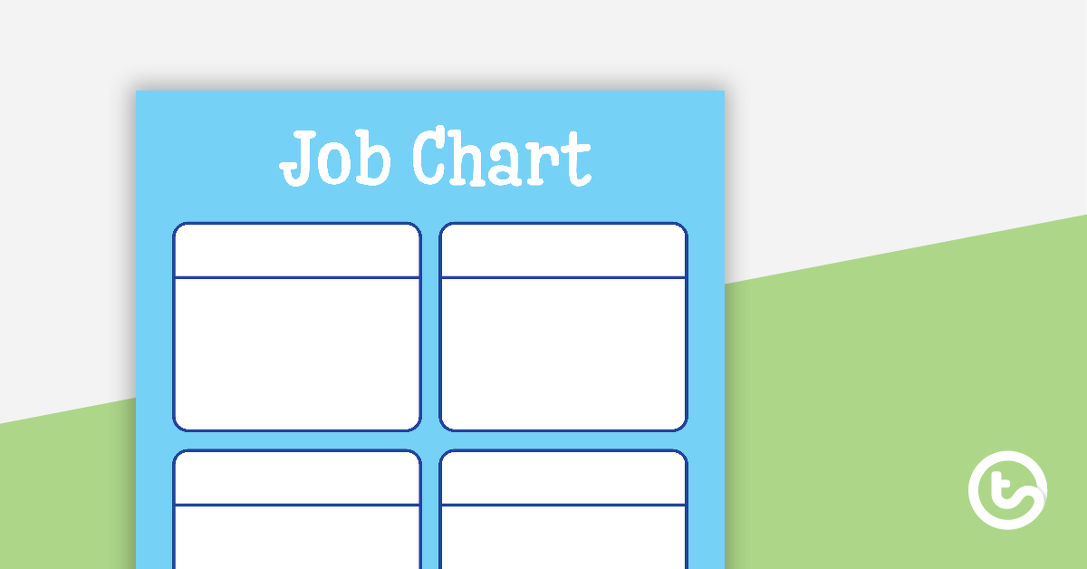Preview image for Good Friends - Job Chart - teaching resource