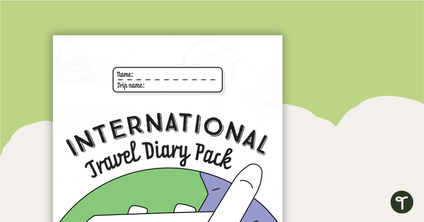 国际旅行日记包缩略图假日项目 - 教学资源
