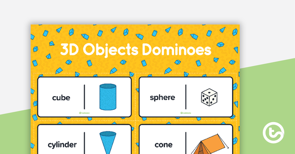 Thumbnail of 3D Objects Dominoes - teaching resource