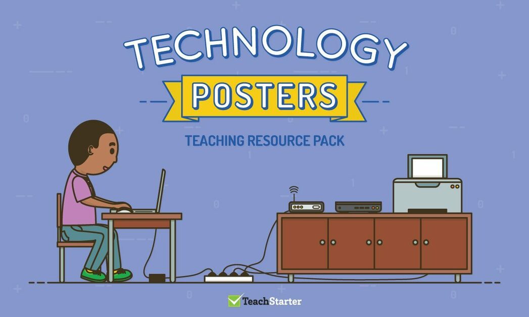 Preview image for Technology Posters Resource Pack - resource pack