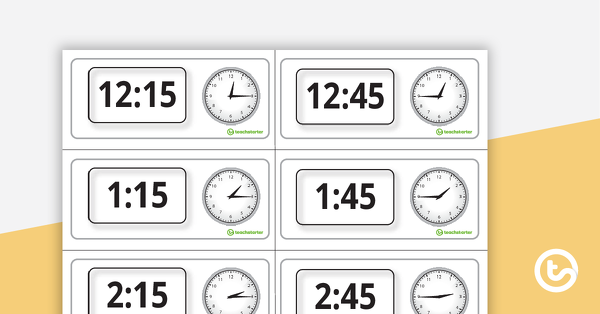 Thumbnail of Visual Daily Timetable - Portrait - V2 - teaching resource