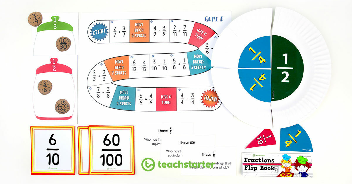 31 activities and resources for teaching fractions in the classroom teach starter