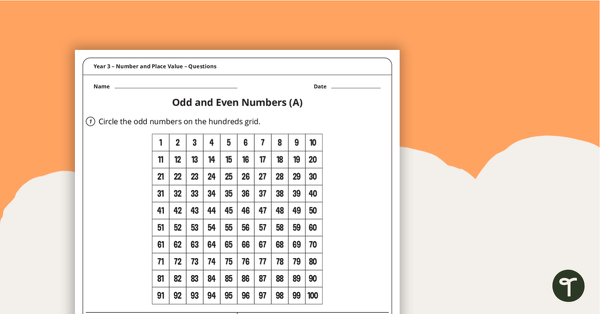 Preview image for Number and Place Value Worksheets - Year 3 - teaching resource