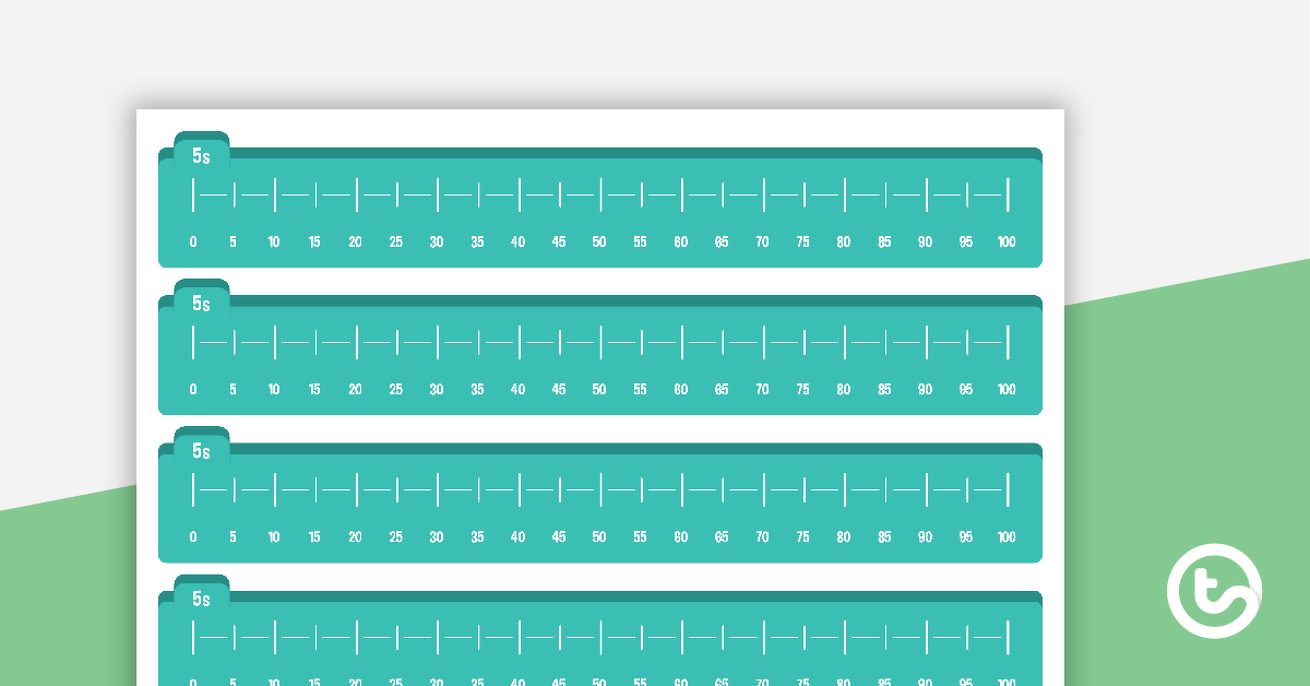 number lines teaching resources teach starter