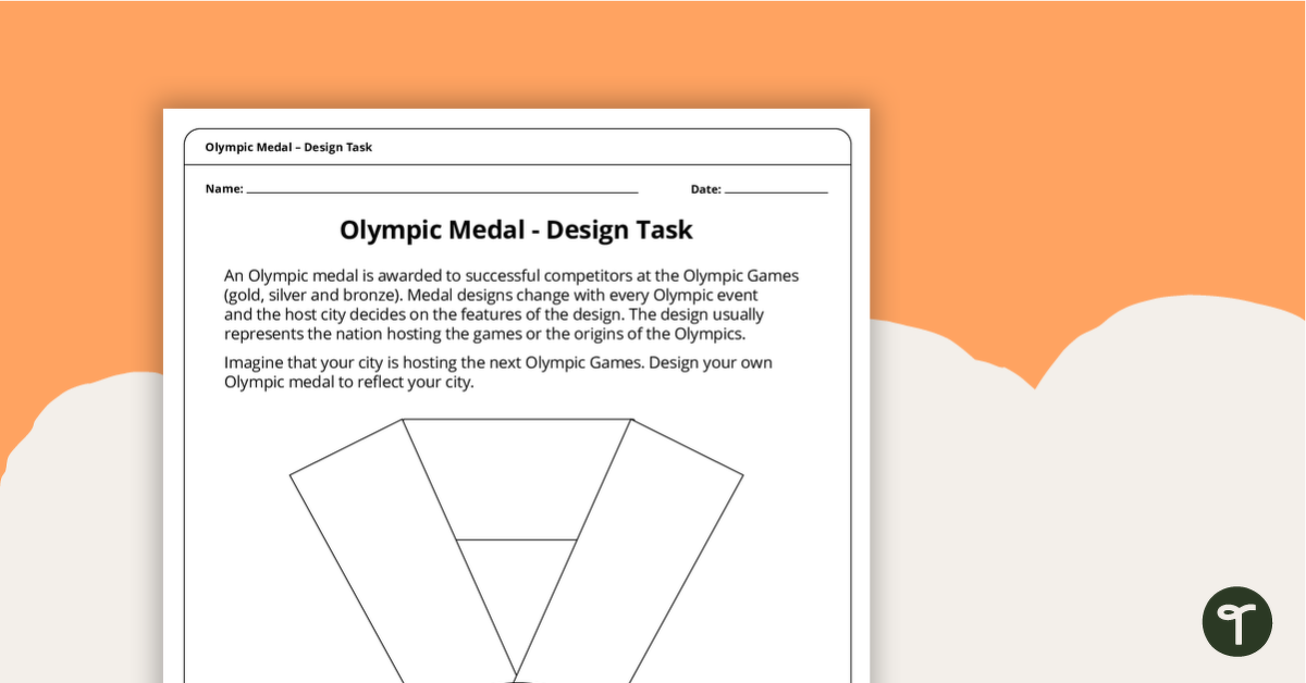 为奥林匹克奖牌设计任务的预览图像-教学资源